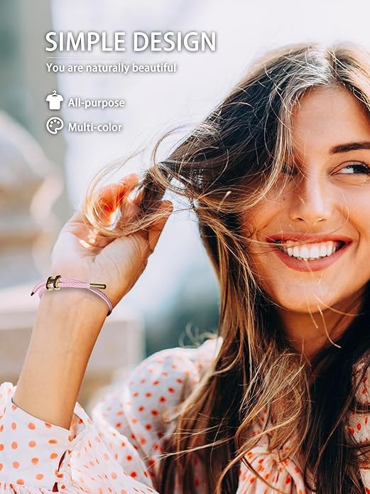 إسورة من فيروز للمجوهرات للنساء، مصنوعة من التيتانيوم المطلي بالذهب عيار 18، بلون ذهبي وتصميم كلاسيكي، مقاس 23 سم