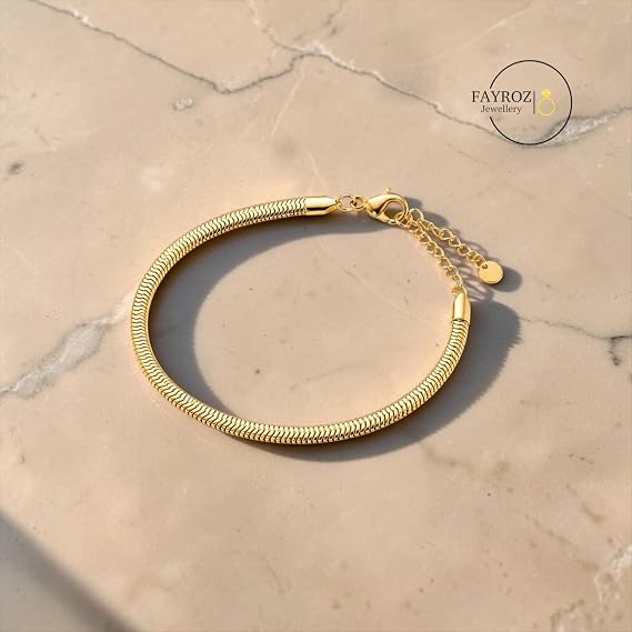 انسيال  طهر حية بمب ذهبي بتصميم عصري وفاخر، طقم إكسسوارات نسائي مستوحى من شكل الثعبان، إطلالة جريئة وأنيقة مناسبة للسهرات والحفلات والمناسبات والهدايا – فيروز جوليري