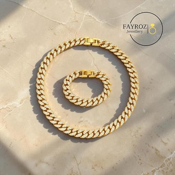 طقم فصوص للجنسين بتصميم عصري وأنيق، إكسسوارات بلمعة جذابة، مناسب للرجال والنساء وللاستخدام اليومي والحفلات والمناسبات والهدايا – فيروز جوليري