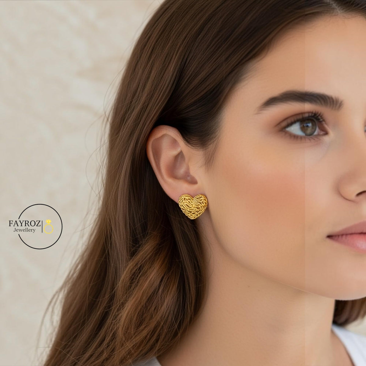 حلق نسائي من ستانلس ستيل، أقراط بتصميم عصري وأنيق، مقاومة للصدأ وتغير اللون، خفيفة ومريحة للاستخدام اليومي والحفلات والمناسبات، هدية للنساء والبنات – فيروز جوليري